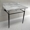 Fauceture KVPB3622M8SQ0 36" Console Sink with Brass Legs (8-Inch, 3 Hole), Marble White/Matte Black KVPB3622M8SQ0 - alternate 3